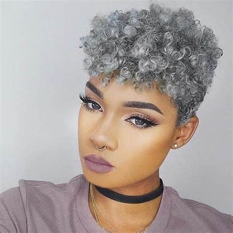 curly hairstyles for short hair black|short curly gray hairstyles for black women.